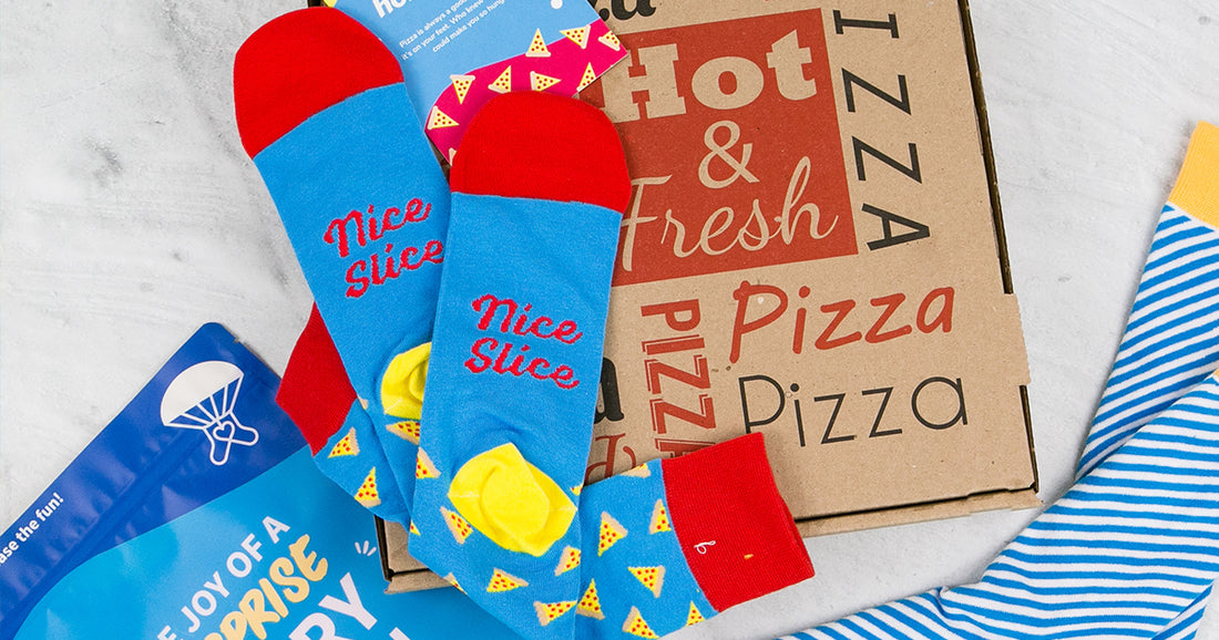 Every Pizza Lover Needs a Pair of Pizza Socks