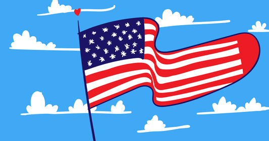 Our Favorite American Flag Socks
