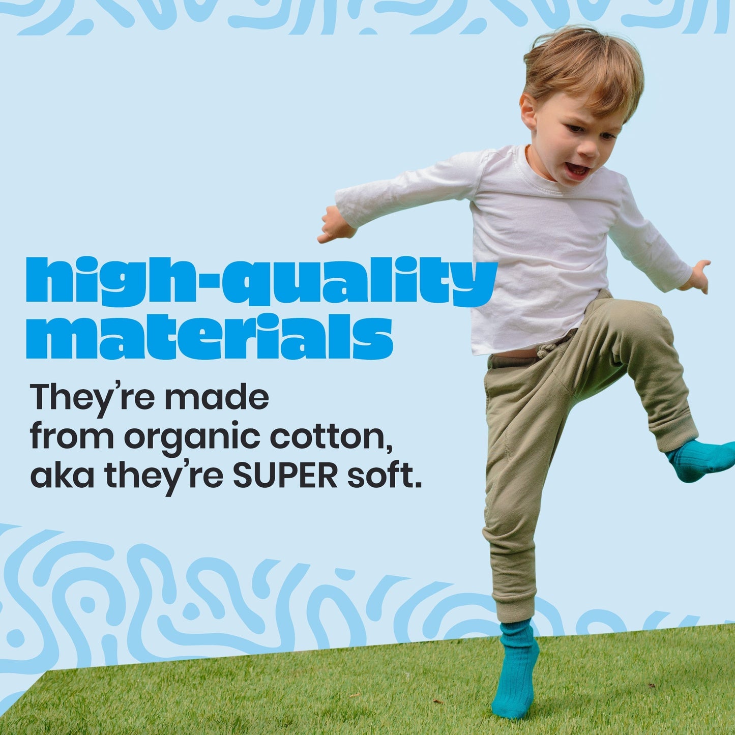 Foot Cardigan Kids Organic Cotton Socks 5-Pack - Earth Tones, Soft, Non-Slip Grips