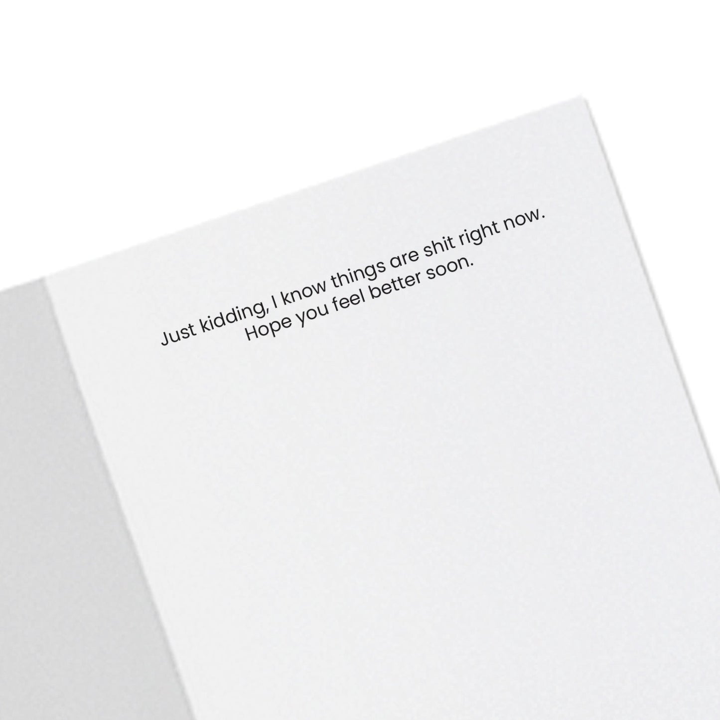 Get Well Soon Card