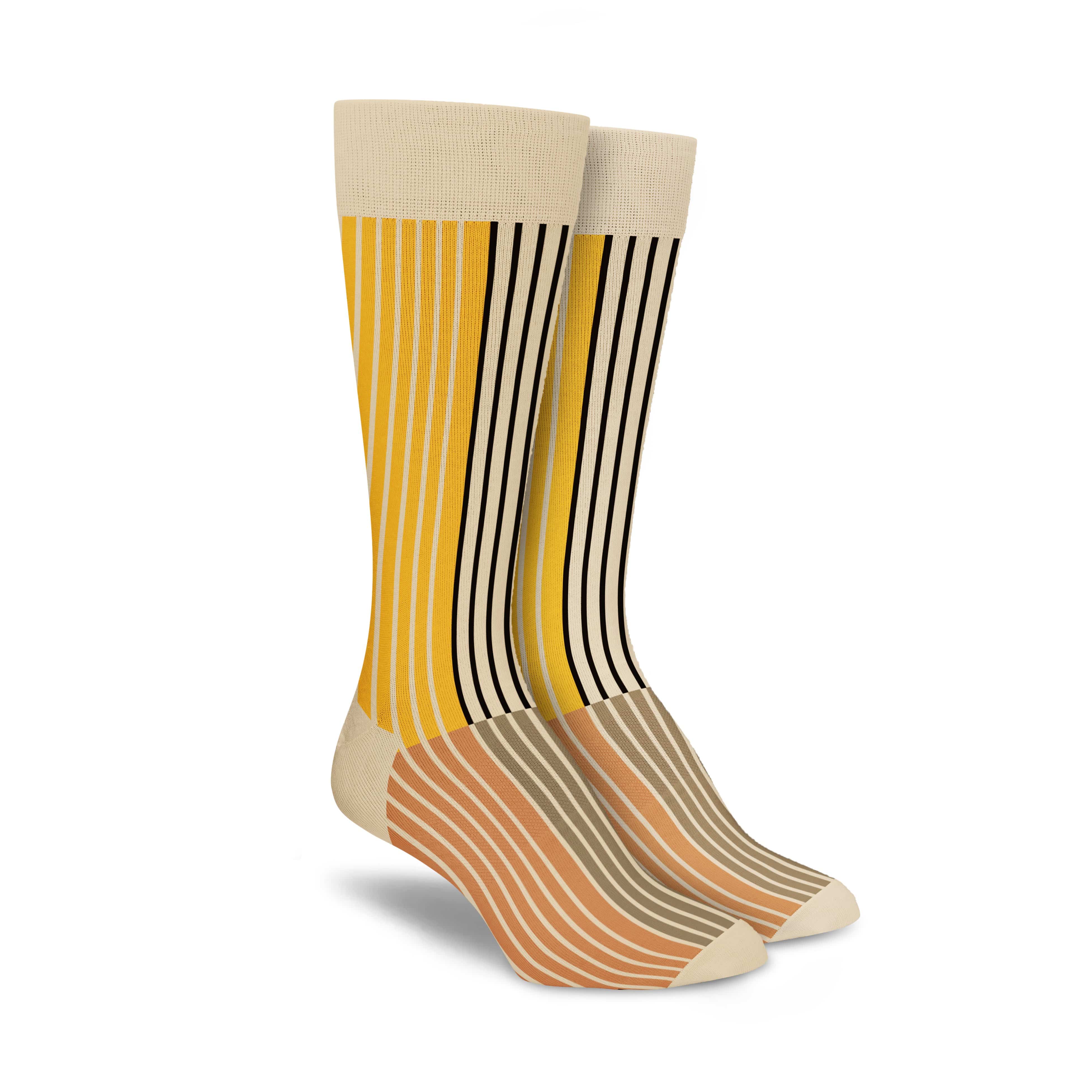 Abstract Lines – Say it with a Sock