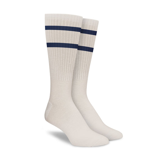 Oatmeal Black Stripe Crew