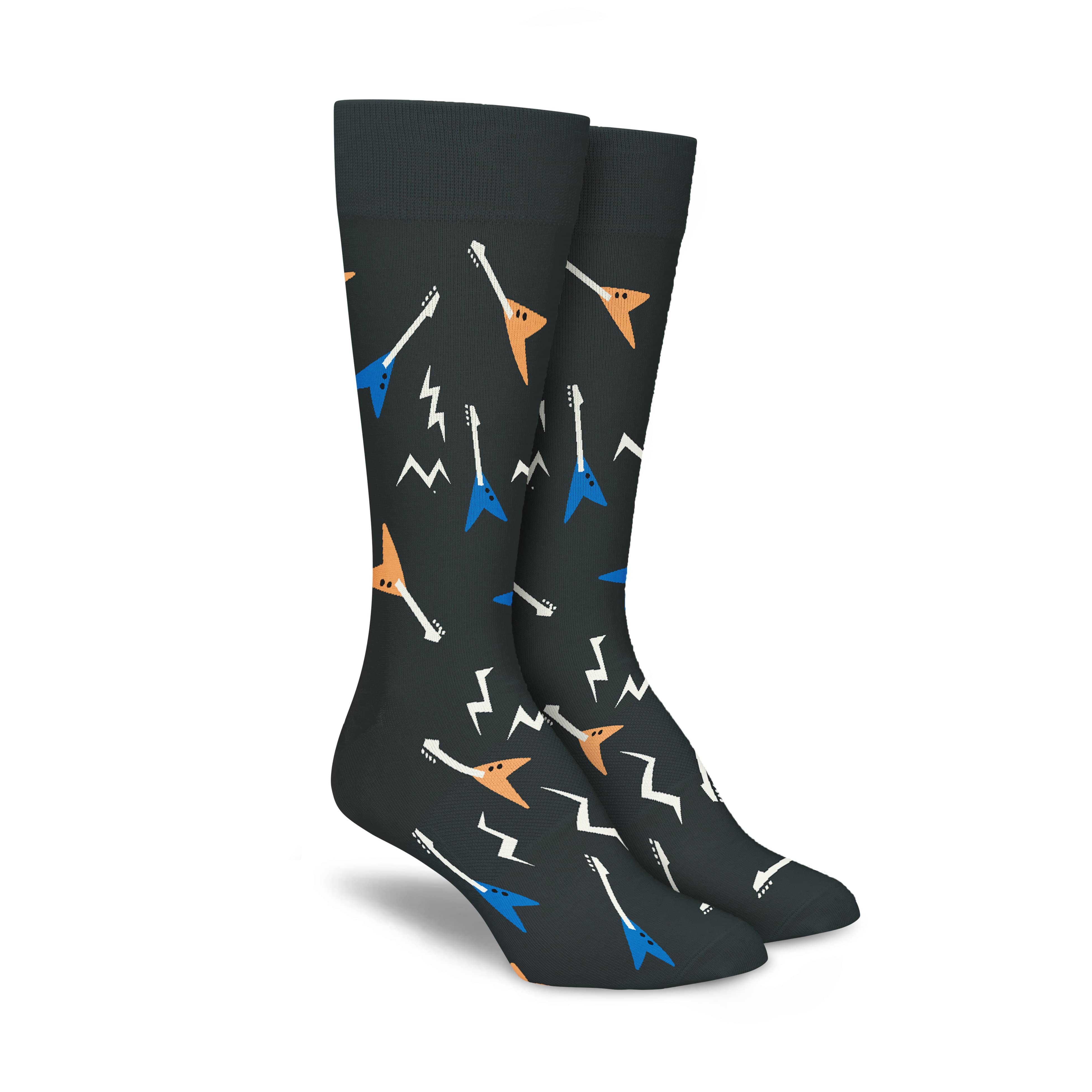 Best Men's Crew Socks - As Seen on Shark Tank - Men's Party Rock 🎸 ...